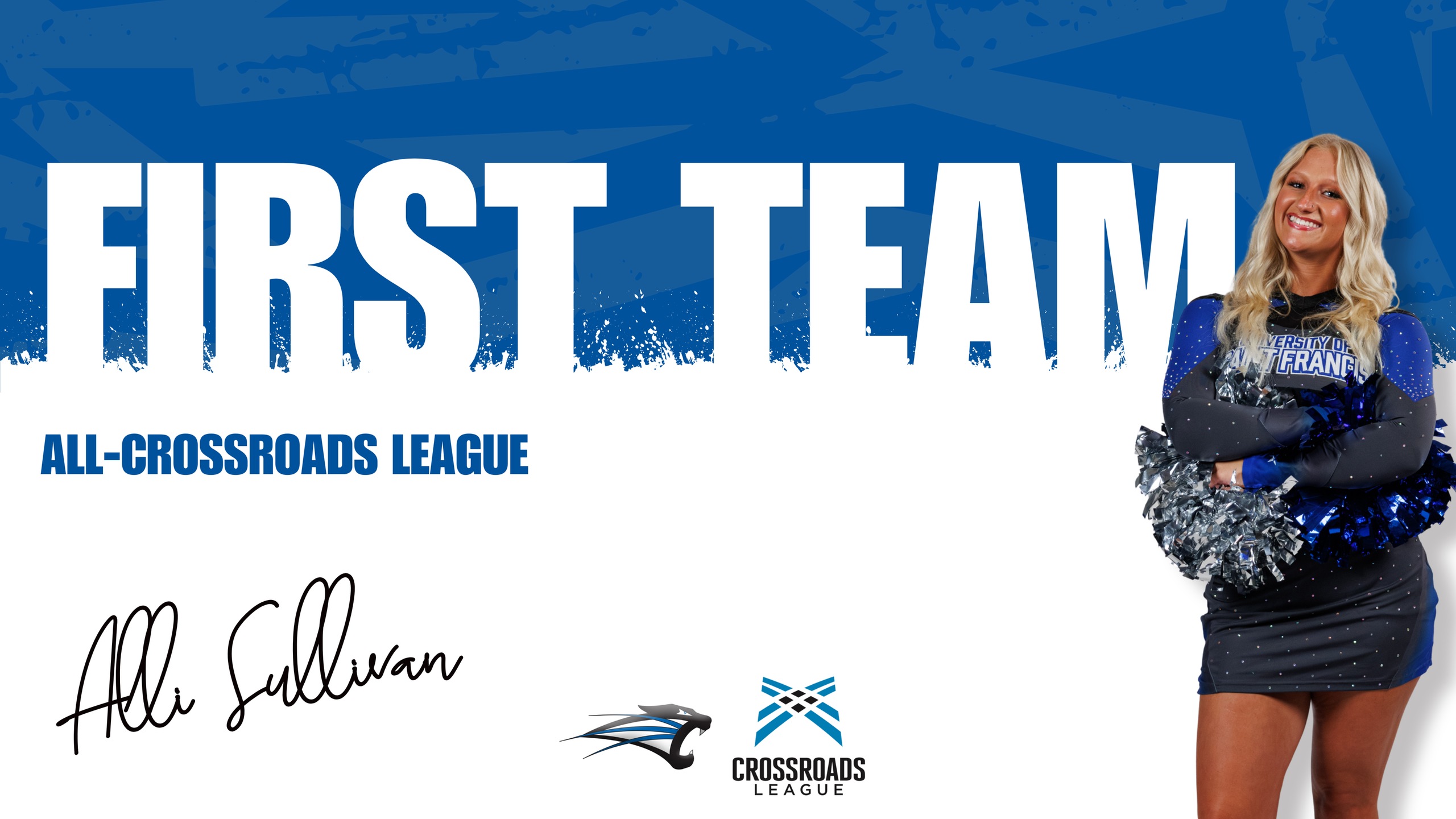 Sullivan Named First-Team All-Crossroads League