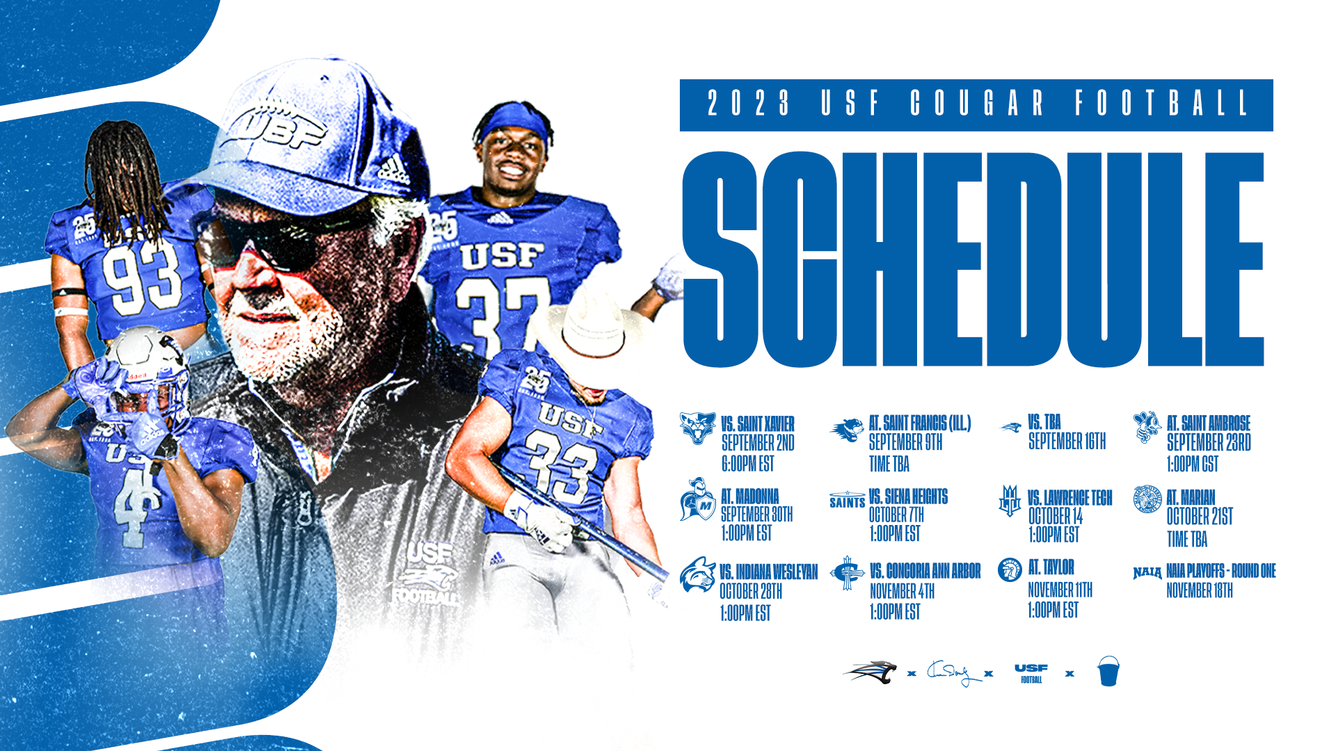 USF announces complete 2023 football schedule
