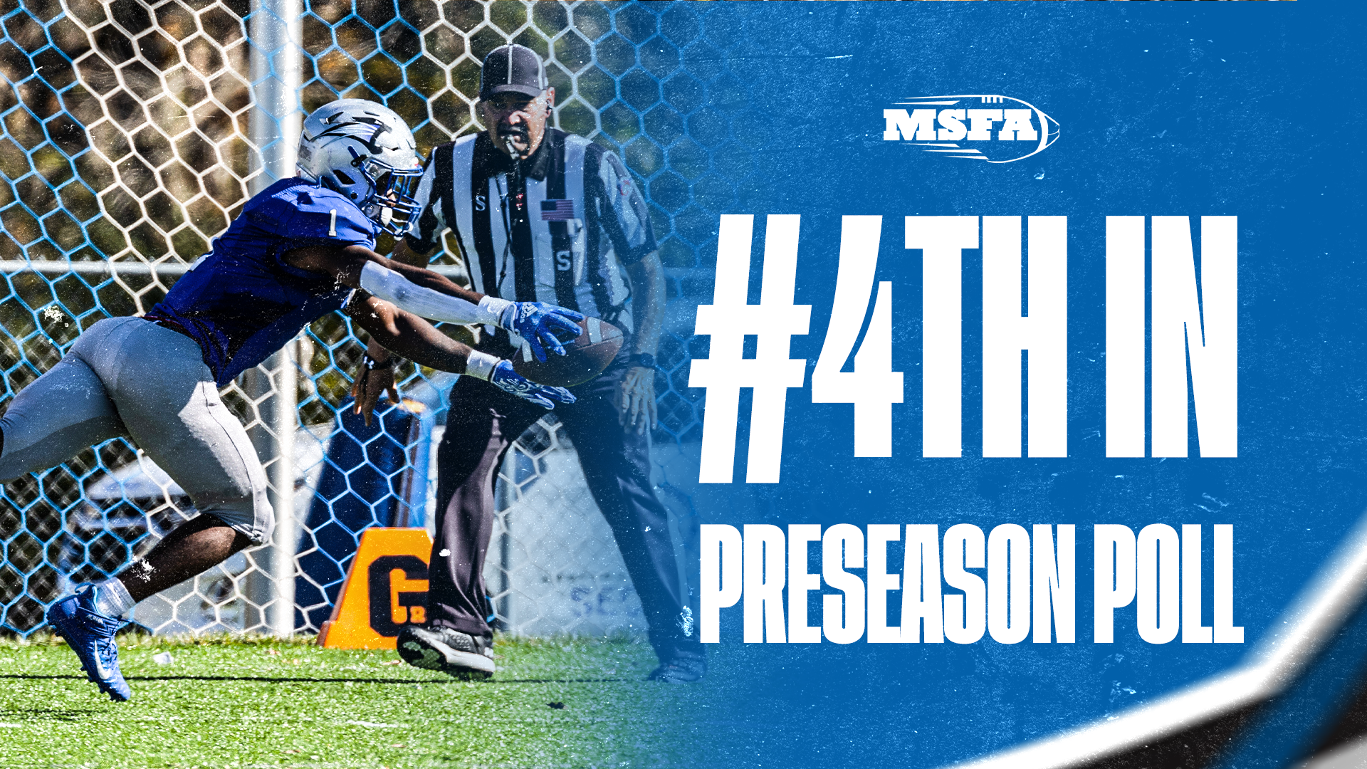 Football sits at #4 in the MSFA Preseason Poll