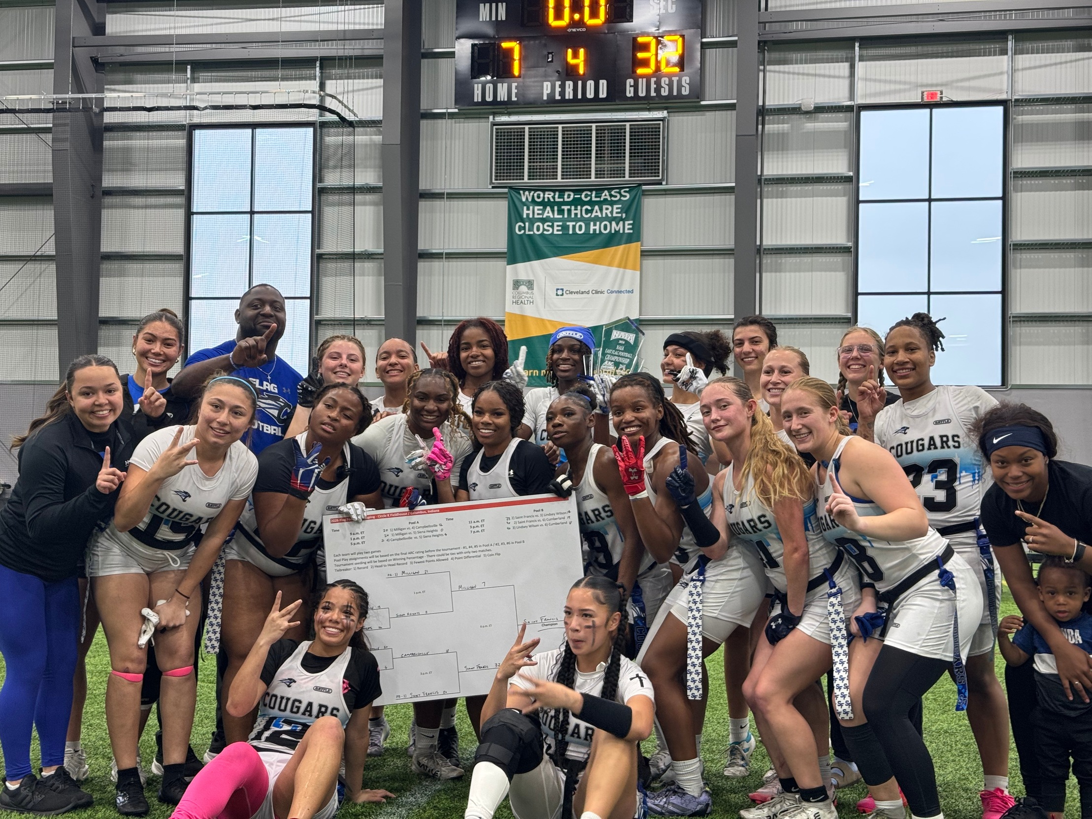 No. 9 Cougars Win NAIA East Championship, Advance to National Invitational