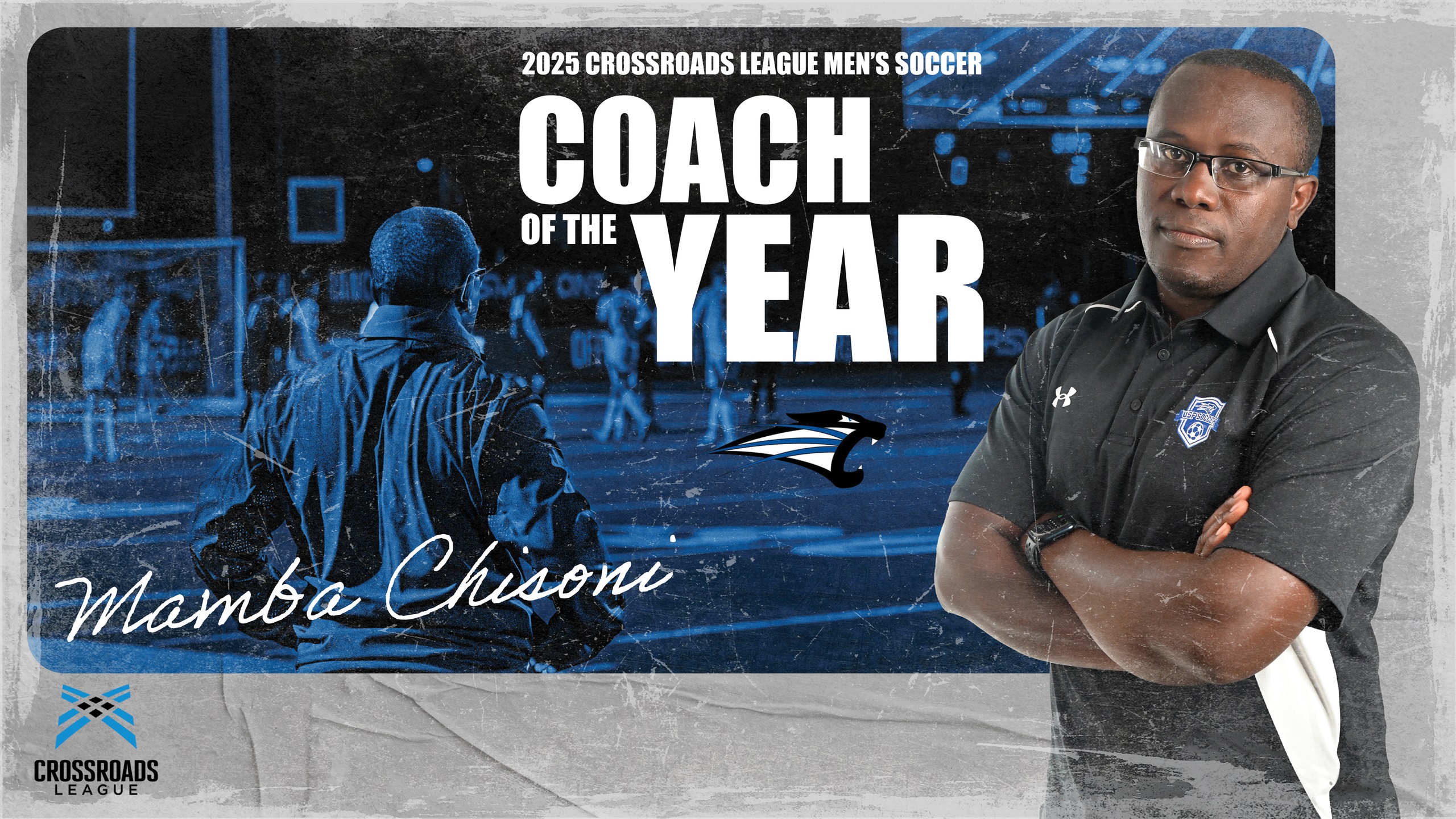 Three Cougars Earn All-Crossroads League Honors; Chisoni Named Coach of the Year