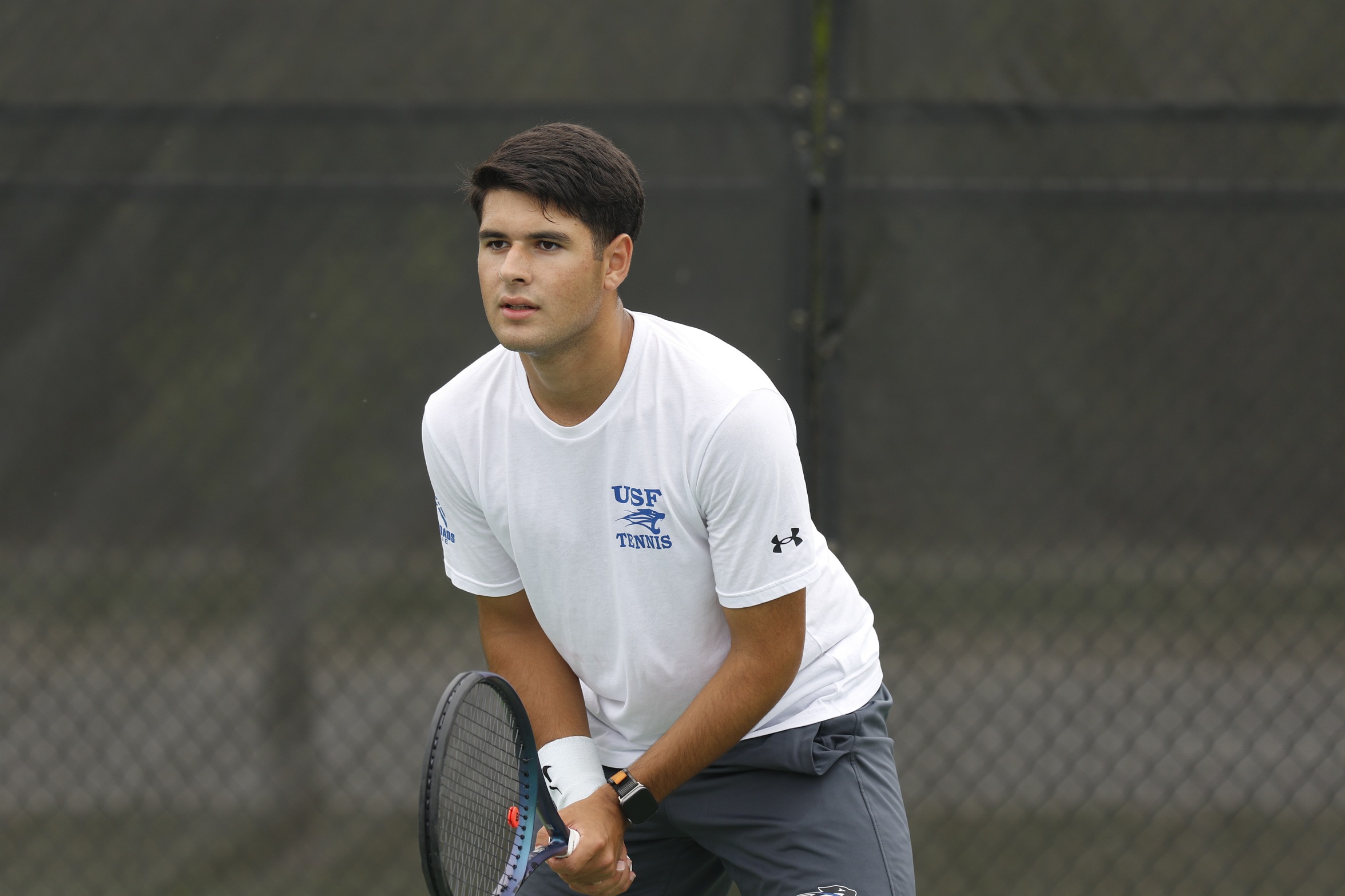 SF Men's Tennis Tops Alma 7-0