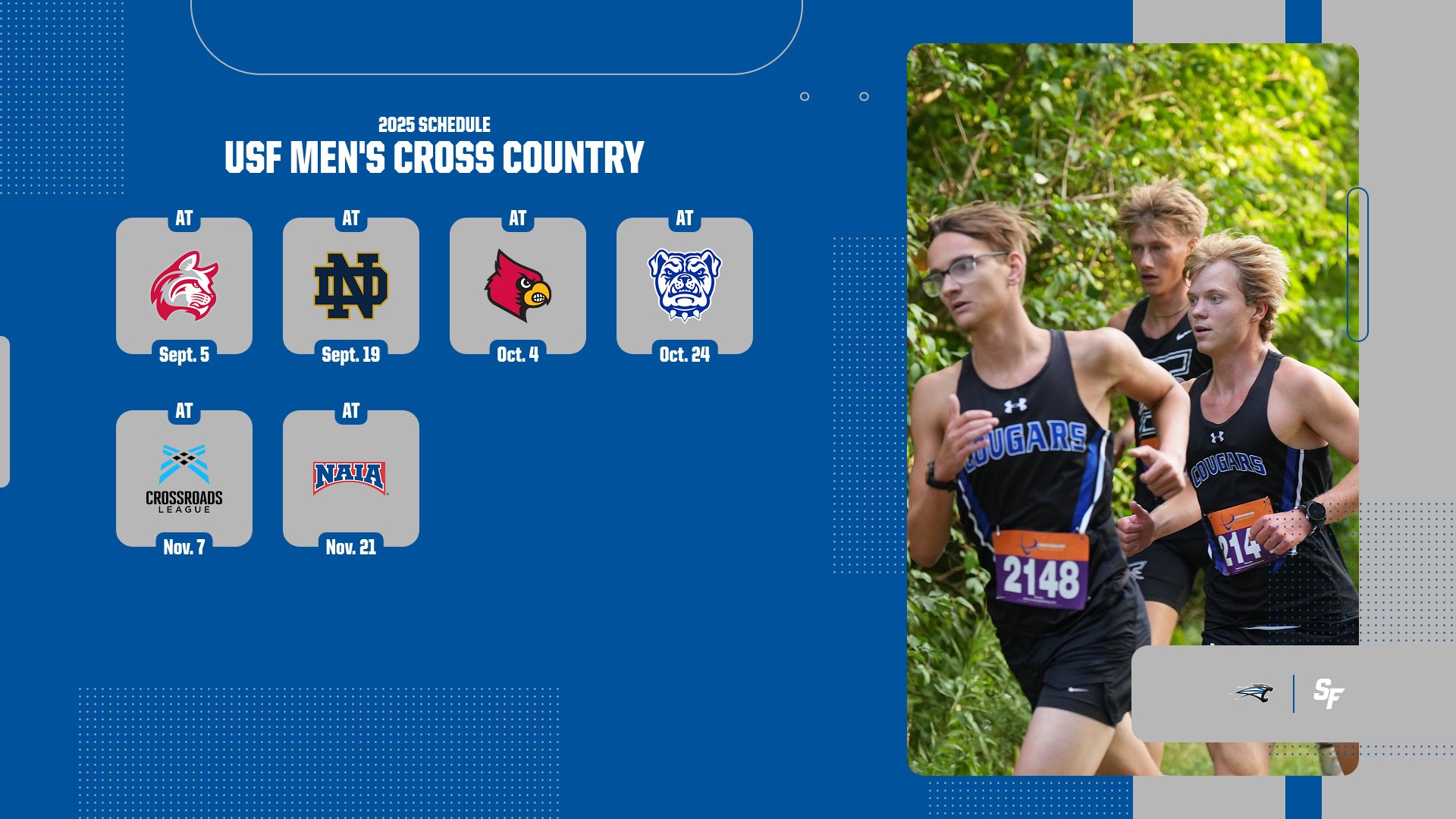 USF Men's and Women's Cross Country Announces 2025 Schedule
