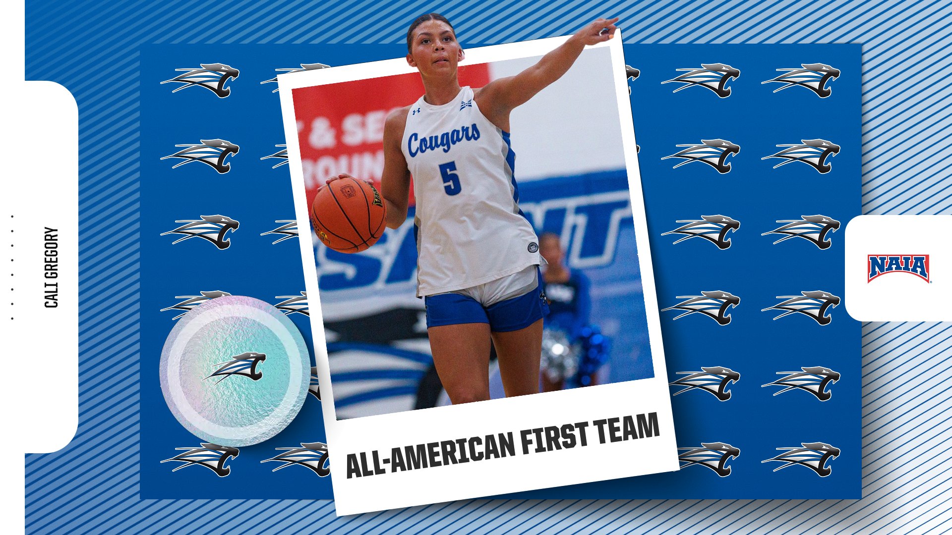 Cali Gregory Named NAIA First Team All-American