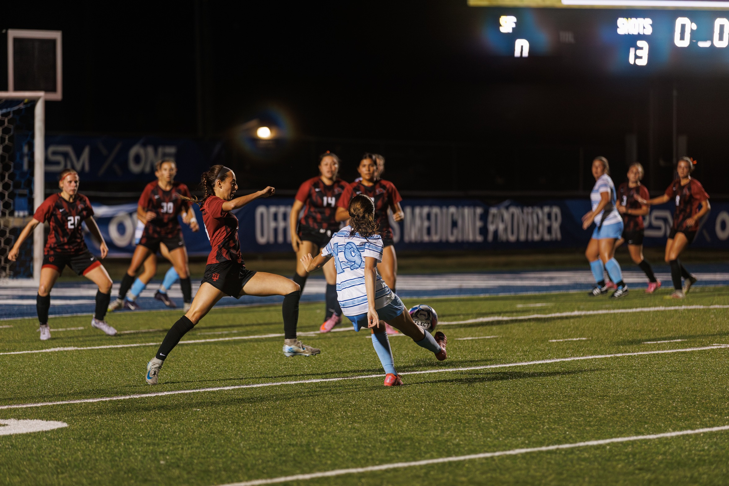 Women's Soccer Plays to 1-1 Draw During Senior Night