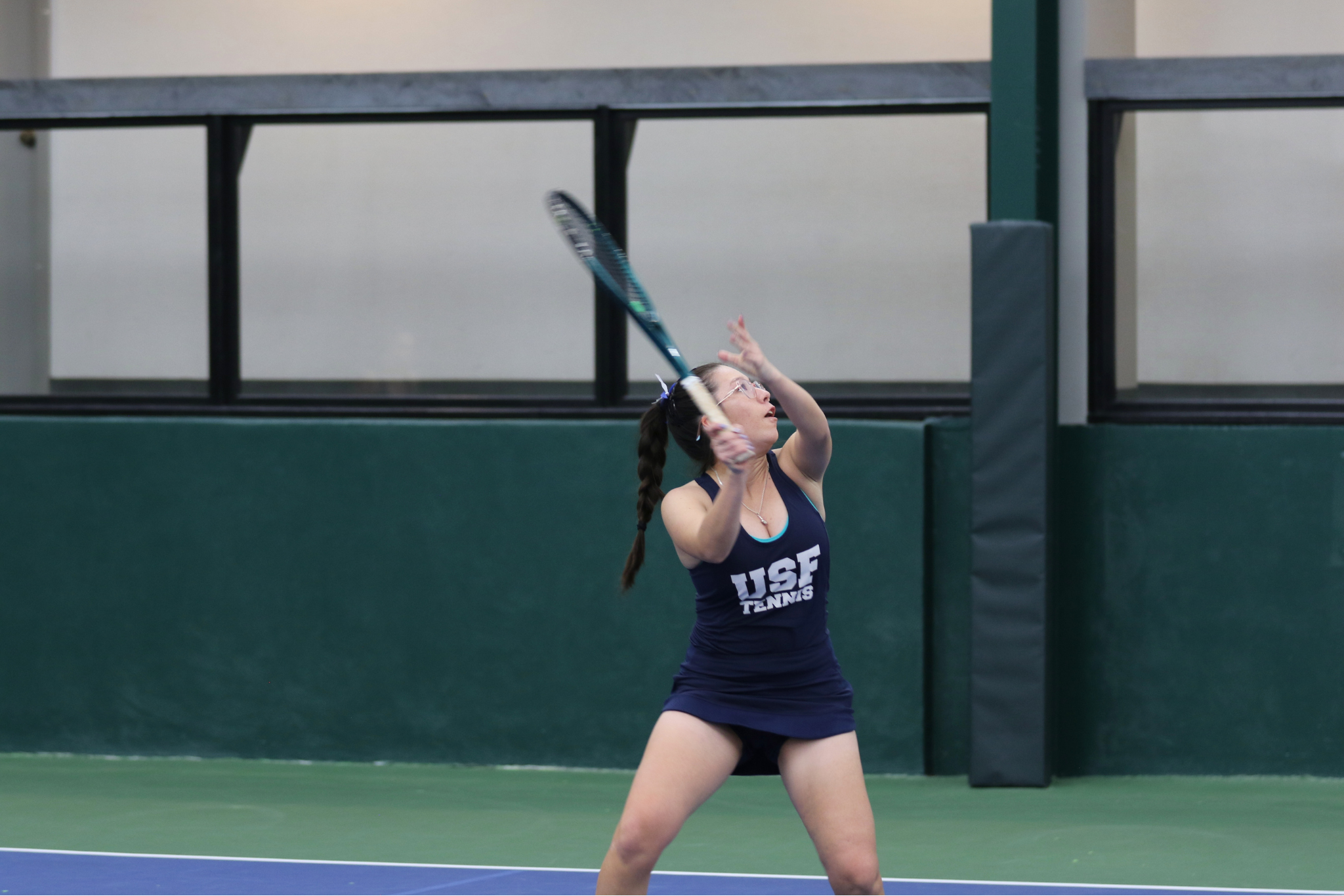 SF Women's Tennis Edged 4-3 by MVNU